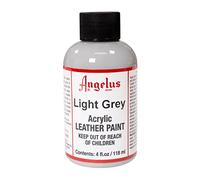 Angelus Leather Paint, Light Grey, 4 ounce jar (720-04-082)