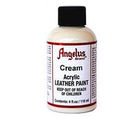 Angelus - Pintura acrílica para cuero 118ml / 4oz (Crema)