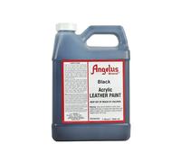 Angelus Pintura Cuero Y Polipiel 946,35 Ml (Negro/Black 001)