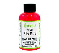 Angelus Pintura Cuero Y Polipiel Neón Rio Red 118 Ml
