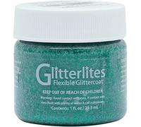 Angelus pintura Glitterlites 1 Oz Esmeralda