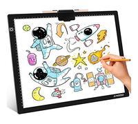 ANGGO Mesa de Luz, Mesa de Luz A3 LED Tableta de Dibujo, Mesa de Luz para Dibujo Super Delgado y Brillo Ajustable, Tracing Pad con Cable USB para Artistas, Animación, Bocetos, Diseño, Tatoo