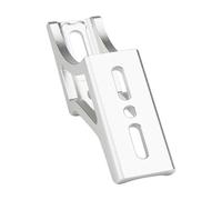 ANGGREK Actualización de Bicicleta Plegable Cline, Adaptador de Punta de Cerdo de Aluminio, Tija de Sillín Ajustable para Mayor Comodidad y Soporte Ampliado para Bolsa (SILVER)