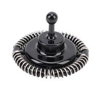 ANGGREK Batidor Espumador de Leche, Varilla Espumadora de Acero Inoxidable Negra de Repuesto para la ES601 ES655 ES701