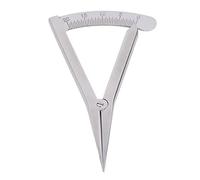 ANGGREK Calibre de Marcaje, Herramienta de Medición Ajustable en Acero Inoxidable con Regla Giratoria para Marcado en Cuero, Metal, Joyería, Carpintería y (Calibre de marcado autoblocante)