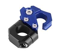 ANGGREK Colgador de Equipaje para Casco con Gancho Plegable Universal, Aluminio de Alta Densidad para Manillar de Motocicleta de 0,86 Pulgadas, Almacenamiento Conveniente para, (Blue)