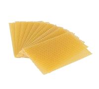 ANGGREK Conjunto de Marco de Cera de Abejas, Material de Cera, Ideal para el Pulido y la Elaboración de Muebles, 10 Piezas de 5.1x3.5in Conjunto para Apicultores y Artesanos