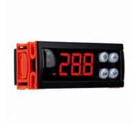 ANGGREK Controlador de Temperatura Digital con Pantalla LED, Termostato Preciso de Refrigeración y Descongelación para Incubadora