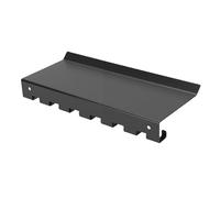 ANGGREK Estante de Almacenamiento para Gimnasio, Montaje en Pared, Estante Flotante de Metal Resistente, Organizador para Mancuernas y Equipos de Ejercicios, Ideal para Accesorios de Gimnasio en Casa