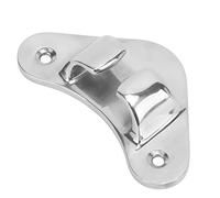 ANGGREK Guía Pasacabos de Acero Inoxidable para Barco, Chigre de Proa Recto Finamente Pulido de 10,8 Cm, Resistente a la Corrosión, Fácil de Instalar, para Uso con Cuerda de Amarre en