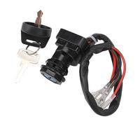 ANGGREK Interruptor de Llave de Encendido ATV, Material ABS, Interruptor de Arranque de Encendido Confiable, Configuración de 4 Cables, Reemplazo para Sportsman 500 1996 a 1998