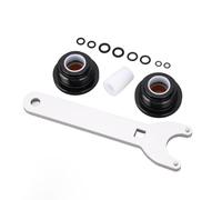 ANGGREK Kit de Sello de Cilindro de Dirección Hidráulica de Montaje Frontal HS5157, Construcción de Metal, Restauración de Rendimiento para Vehículos HC5340 HC5341 HC5342