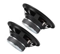 ANGGREK Kit de Tweeters de Domo para Automóvil de 6.5 Pulgadas con Altavoces Estereo de Woofer Crossover Altavoces de Bocina de Automóvil de Alta Fidelidad para Vehículo de