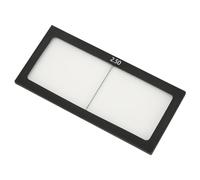 ANGGREK Lente de Lupa de Vidrio para Soldadura, Lente Dioptría de Vidrio para Protección Ocular, Perfecta para Soldadores que Utilizan Diversas Técnicas de Soldadura (2.5)