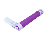 ANGGREK Manual Cake Duster para Hornear Herramientas para Colorear de Pastel para Hornear Rociador de Plástico Multifunción de Bricolaje con Olla Transparente para Tortas Cupcookies (PURPLE)