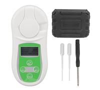 ANGGREK Medidor de Brix Refractómetro, Probador de Brix Refractómetro de Azúcar con Alta Precisión ATC Rango 0-32% para Pruebas de Alimentos y Bebidas de Fruta