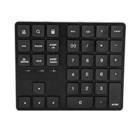 ANGGREK Mini Teclado Numérico, Teclado Portátil Ultradelgado Inalámbrico de 35 Teclas para Uso en la Oficina y el Hogar
