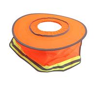ANGGREK Protector Solar para Casco, Sombra Solar de Malla Transpirable de Algodón de 17.3 Pulgadas con Franja Reflectante para Uso en Construcción, Jardinería, Senderismo, Ciclism