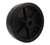 ANGGREK Rueda de Remolque de 6 Pulgadas, Rueda Giratoria de Alta Capacidad para Gato de Remolque y Carros Utilitarios (Ruedas de nailon)