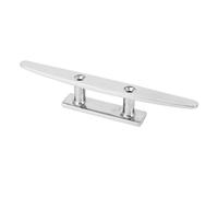 ANGGREK Taco de Base Abierta para Barco, Acero Inoxidable 316 de Grado Marino, Tacos de Muelle de 8 Pulgadas para Yate, Amarre de Barco, Fácil Instalación