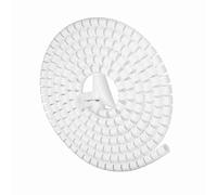 ANGGREK Tubo de Envoltura en Espiral, Organizador de Cables Flexible con Solución con Cremallera, Protege los Cables, 1,5 M de Longitud, Ideal para Uso Doméstico y de Oficina (3,0 m*16mm)