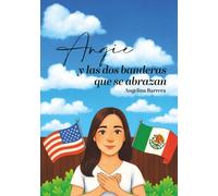 Angie y las dos banderas que se abrazan