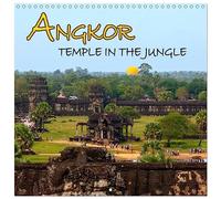 ANGKOR, Temple In the Jungle (Calendar 2026 12" x 24" / 30 x 60 cm (abierto)) CALVENDO 12 Month Wall Calendar