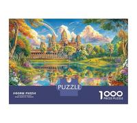 Angkor Wat, Camboya Puzzle 1000 Piezas para La Familia-Rompecabezas Difícil, Apto para Adultos Y Adolescentes A Partir De 14 Años 52x38cm/1000pcs
