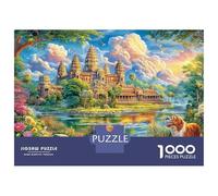 Angkor Wat, Camboya Puzzle 1000 Piezas para La Familia-Rompecabezas Difícil, Apto para Adultos Y Adolescentes A Partir De 14 Años 38x26cm/1000pcs