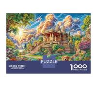 Angkor Wat, Camboya Rompecabezas 1000 Piezas, Puzzles Imposible, De Juego De para Adultos Y Niños A Partir De 14 Años 52x38cm/1000pcs