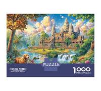 Angkor Wat, Camboya Rompecabezas 1000 Piezas, Puzzles Imposible, De Juego De para Adultos Y Niños A Partir De 14 Años 38x26cm/1000pcs