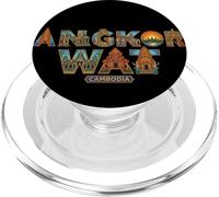 Angkor Wat City Name Travel Souvenir - Regalo turístico PopSockets PopGrip para MagSafe