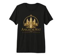 Angkor Wat Reino de la Maravilla Camiseta Premium