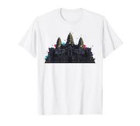 Angkor Wat Temple Camboya Diseño Khmer Art Style Camiseta