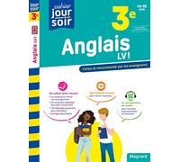 Cahier du jour/Cahier du soir Anglais 3e LV1: Conçu et recommandé par les enseignants