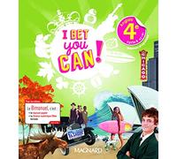 Anglais 4e cycle 4 A2>B1 I bet you can!: Bimanuel Magnard : le manuel papier + la licence numérique Elève incluse.