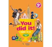 Anglais 5e A1+>A2 You did it!
