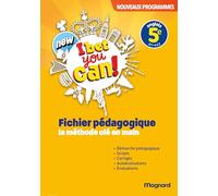 Anglais 5e New I Bet You Can!: Fichier pédagogique