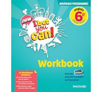 Anglais 6e New I Bet You Can!: Workbook