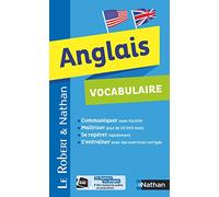 Anglais vocabulaire – Nathan
