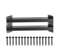 Angle Brackets,45 Degree Pergola Support Bracket 2 Pieces - 16.85x3.15x3.15 Inches Bookshelf Install Hardware | For Wall Corner Cabinet Headboard Counter Garage Outdoor Kitchen Shelf Sink Bed Fence