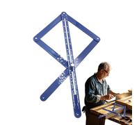 Angle Finder Tool - Precision Corner Gauge, Scale Measuring Tool, 10-170 Degree Miter Bevel Gauge, Woodworking Accessory | Accurate Design with Easy Read Scale for Carpenter Workshop Home Use