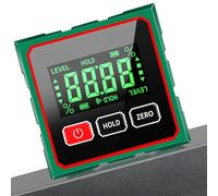 Angle Gauge, Accurate Magnetic Degree Finder Cube - 6.2x6x3.3cm Electronic Protractor, Excellent Craftsmanship Woodworking Measuring Tool, Leveler Tool For Enhanced Precision
