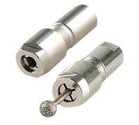 Angle Grinder Adapter - Heavy Duty Non Slip Replacement | 6mm 3mm Chuck Drill Bit Connecting Tool for Polishing Engraving Grinding Stone Metal Wood Rotary Tools Drills DIY Workshop Accessory