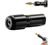 Angle Grinder Conversion Accessories Adapter Kit, 2025 New 100-Tyle Angle Grinder to Straight Grinders Adapter - Chuck Drill Bit Connecting Tool for 6mm+3mm Conversion (1 * 3mm)