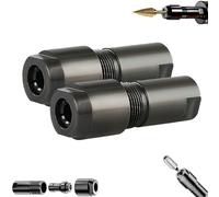 Angle Grinder Conversion Accessories Adapter Kit, 2025 New 100-Tyle Angle Grinder to Straight Grinders Adapter - Chuck Drill Bit Connecting Tool, for 3mm 6mm Conversion (6 mm*2)
