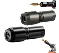 Angle Grinder Conversion Accessories Adapter Kit, 2025 New 100-Tyle Angle Grinder to Straight Grinders Adapter - Chuck Drill Bit Connecting Tool for 6mm+3mm Conversion (3mm+6mm)