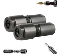 Angle Grinder Conversion Accessories Adapter Kit, 2025 New 100-Tyle Angle Grinder to Straight Grinders Adapter - Chuck Drill Bit Connecting Tool, for 3mm 6mm Conversion (3 mm*2)