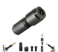Angle Grinder Conversion Accessories, Angle Grinder Conversion Accessories Adapter Kit, Thread Converter Kit for Angles Grinders to Straight Grinders for 3mm/6mm Drill Bits Polishing Discs (3MM)