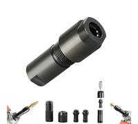 Angle Grinder Conversion Accessories, Angle Grinder Conversion Accessories Adapter Kit, Thread Converter Kit for Angles Grinders to Straight Grinders for 3mm/6mm Drill Bits Polishing Discs (6MM)